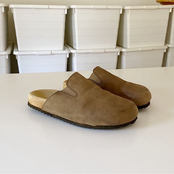 Zara Suede Clogs Size EU 34 - Picture 1 of 7